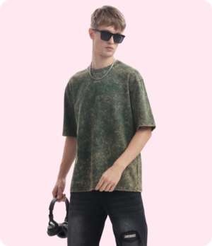 240 GSM Acid Wash Oversized T-Shirts