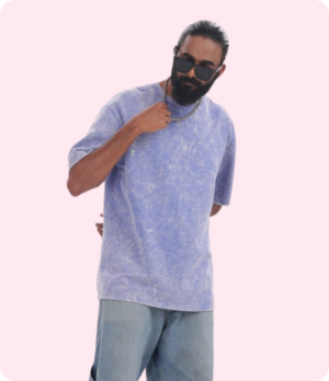 240 GSM Acid Wash Oversized T-Shirts