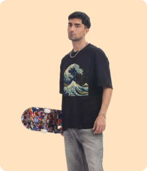 240 gsm Frenchterry  oversized unisex tshirts