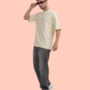 Vault 260gsm  – oversized tshirt Premium  Biowashed+ double siliconwashed