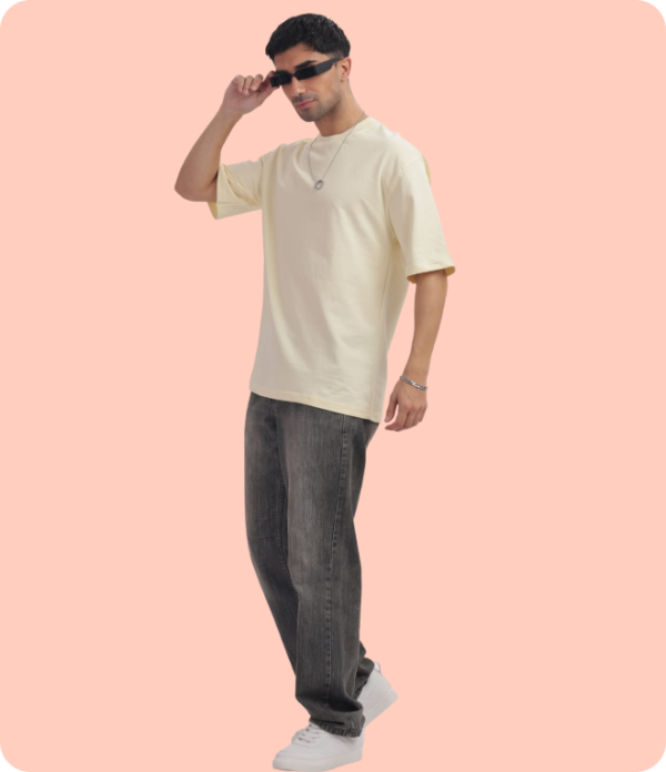 Vault 260gsm  – oversized tshirt Premium  Biowashed+ double siliconwashed