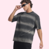 240 gsm acidwash Lava Sprayed  oversized tshirt